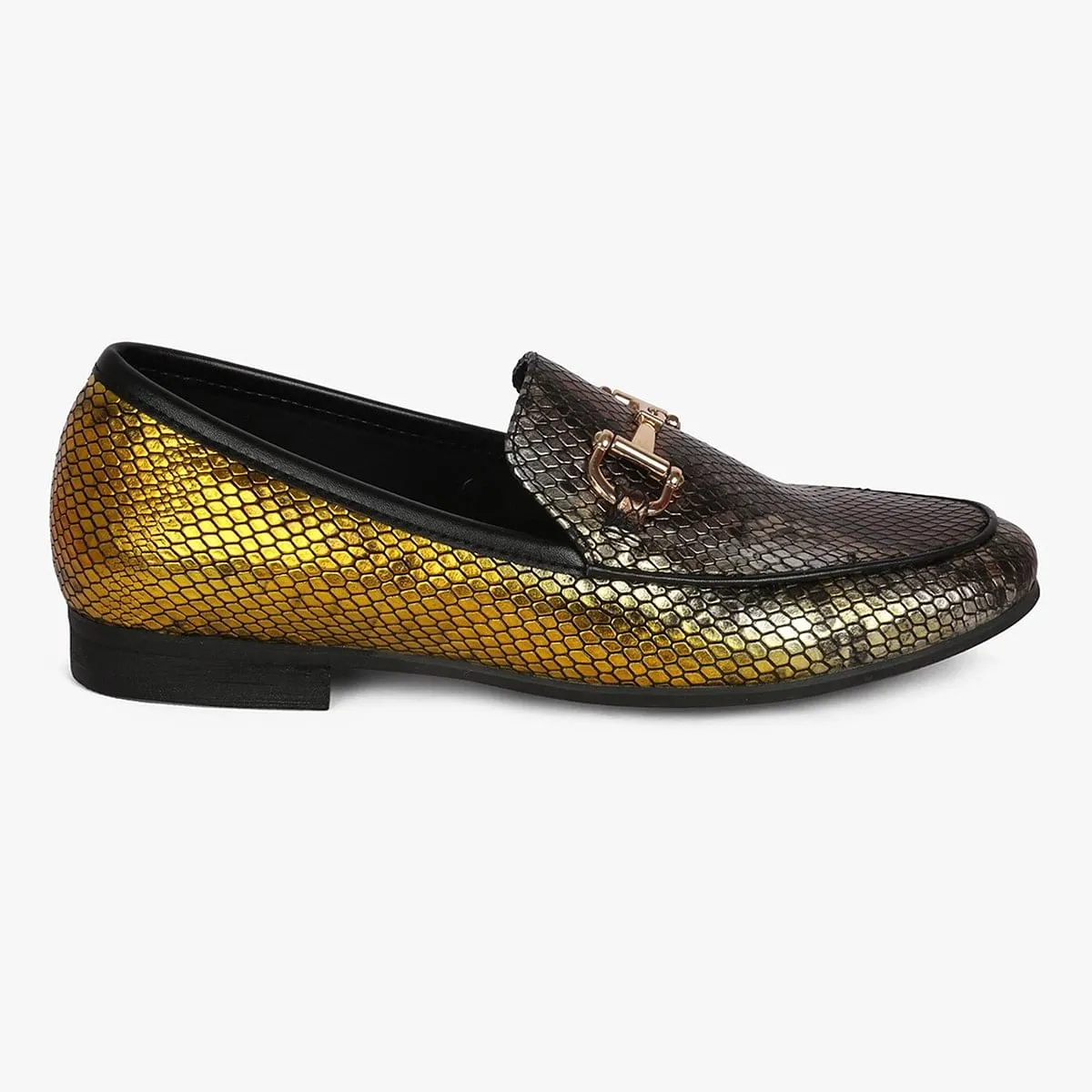 Bryant-S Gold Driver Loafers