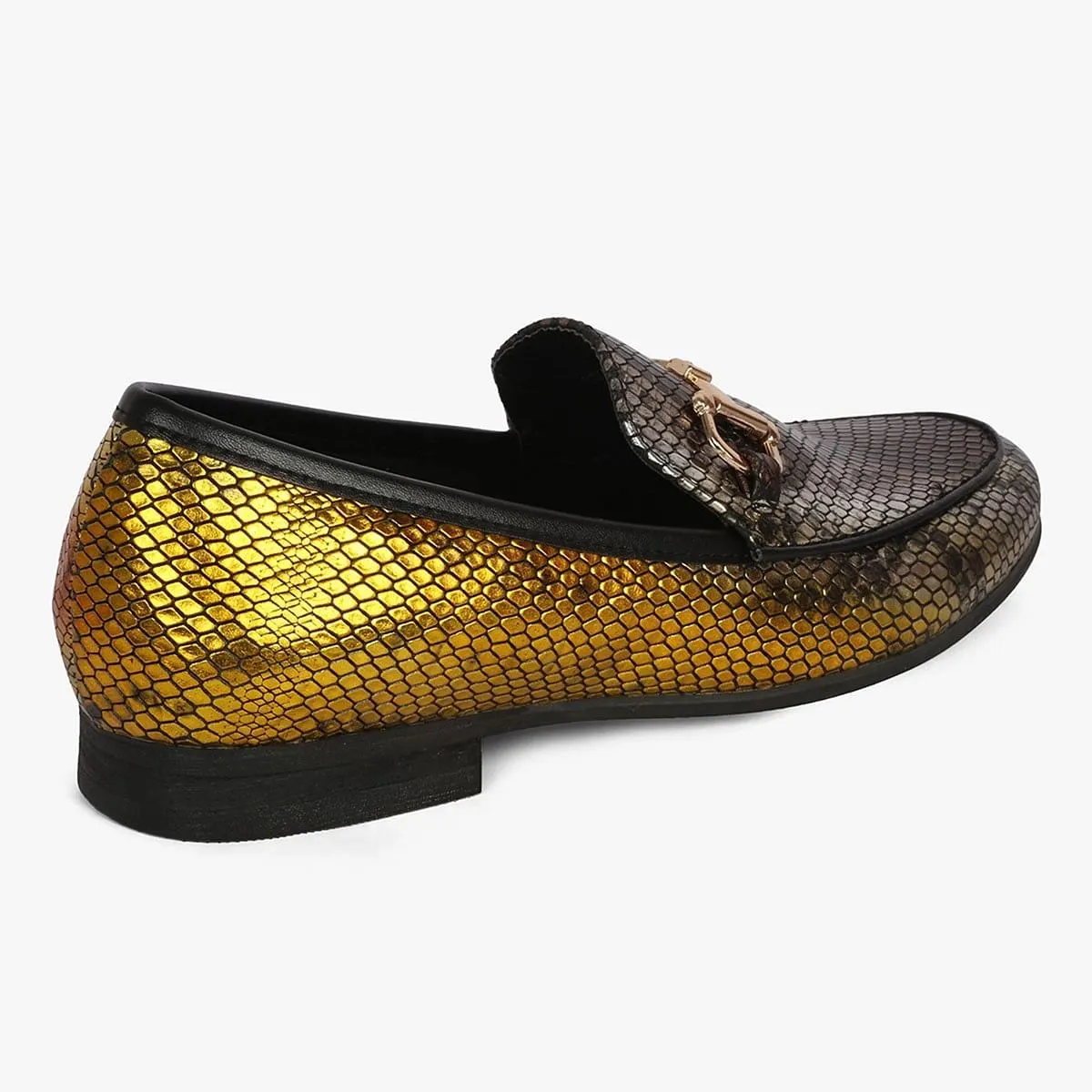 Bryant-S Gold Driver Loafers