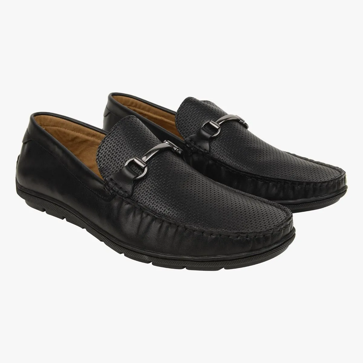 Cantrell Black Driver Loafers