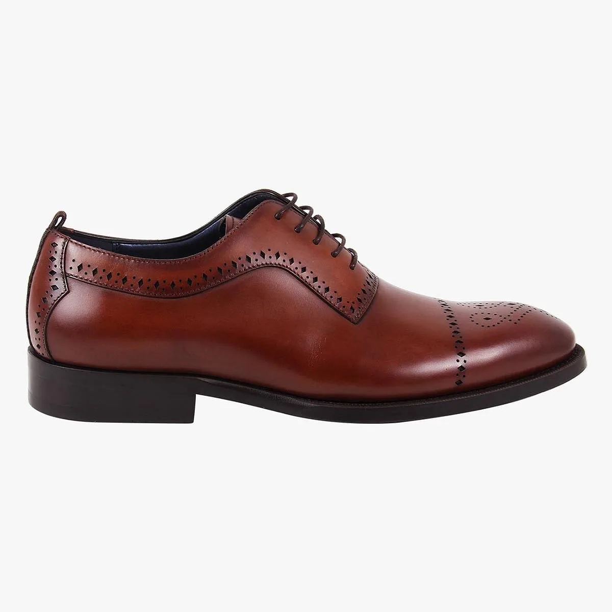 Cerraa Brown Tie-Ups & Dress Loafers