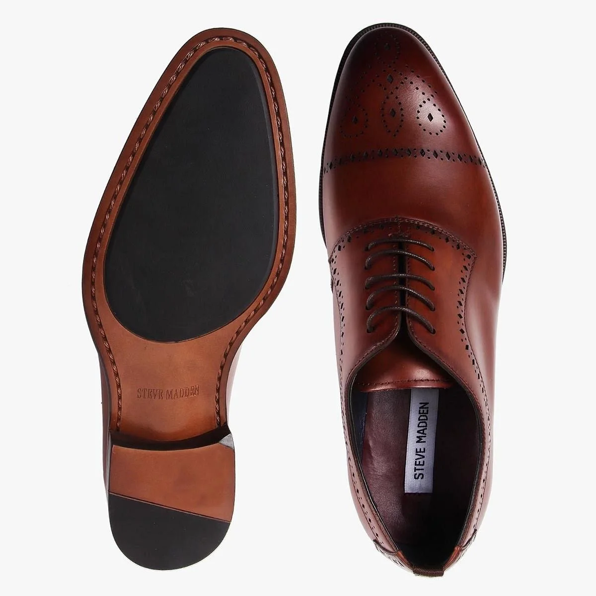 Cerraa Brown Tie-Ups & Dress Loafers