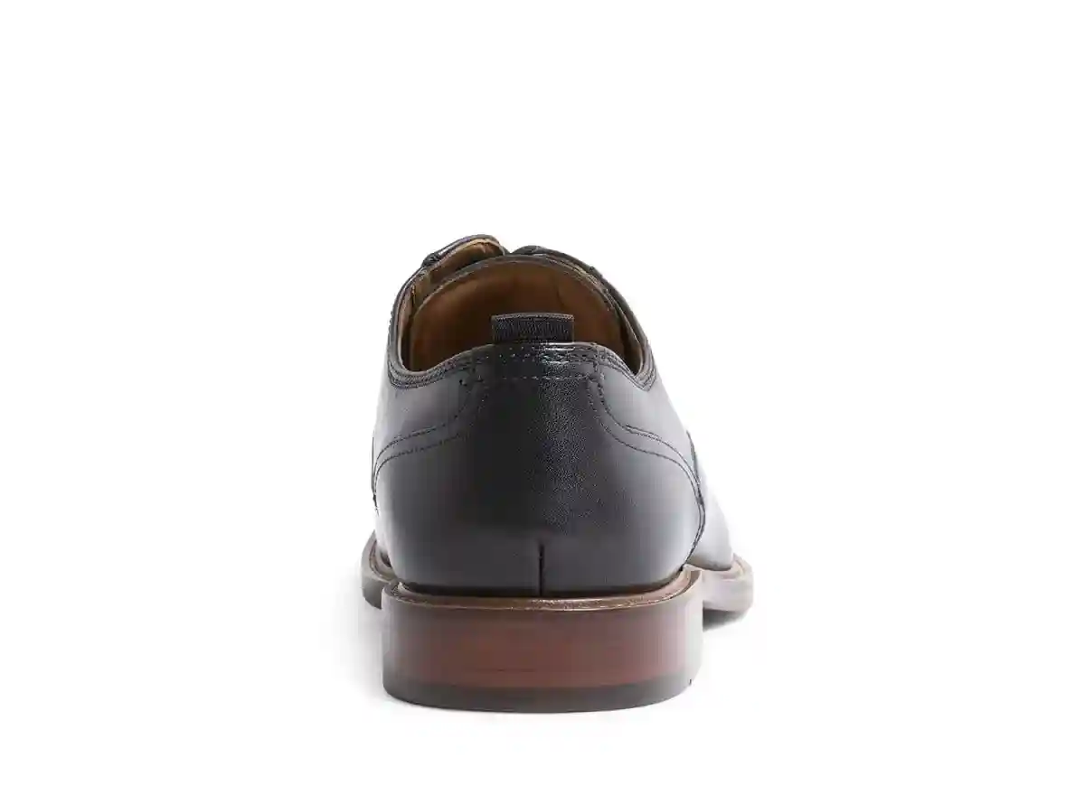 Chadrick Black Tie-Ups & Dress Loafers
