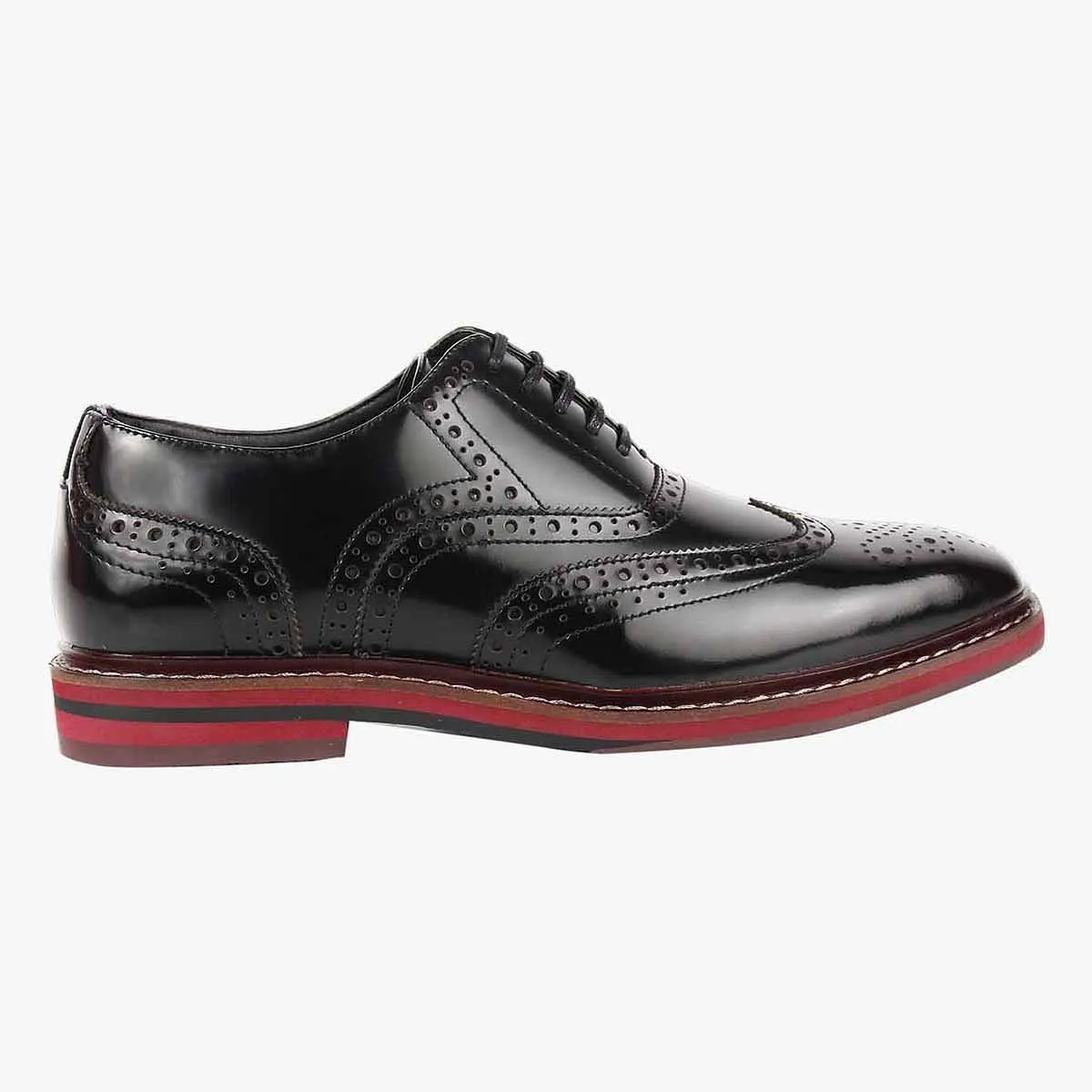 Cingular Black Tie-Ups & Dress Loafers