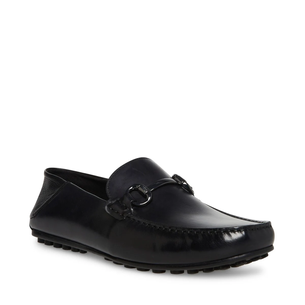 Collapsable Black Driver Loafers