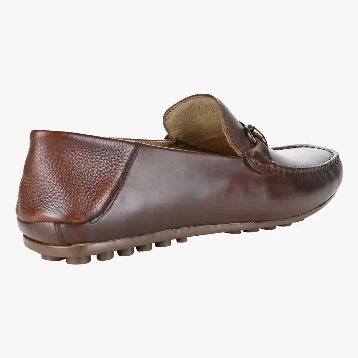 Collapsable Brown Driver Loafers
