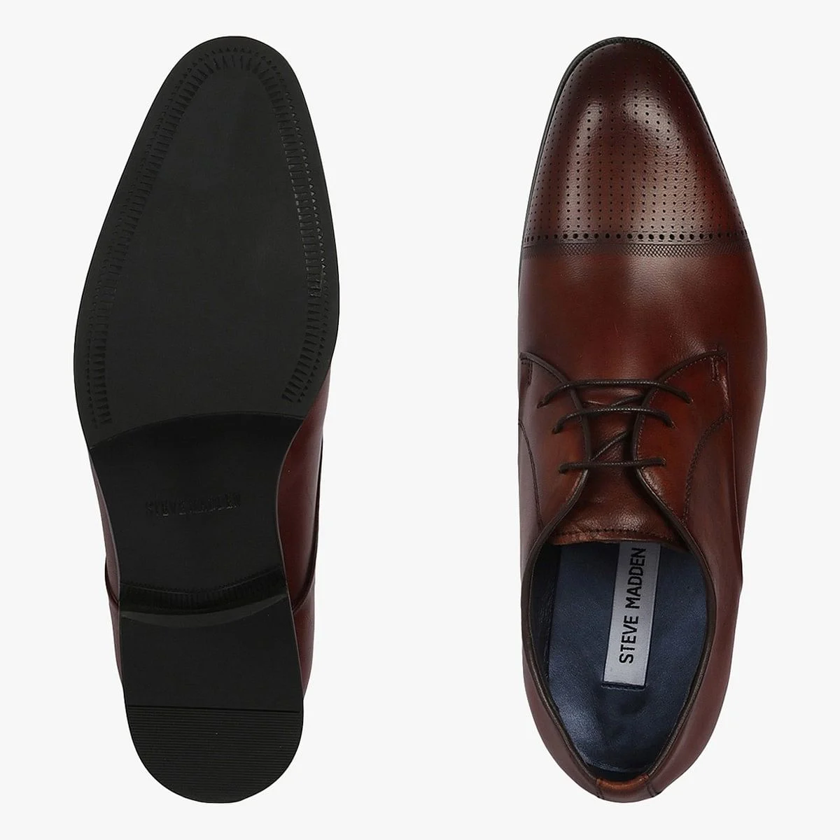 Compass Red Tie-Ups & Dress Loafers
