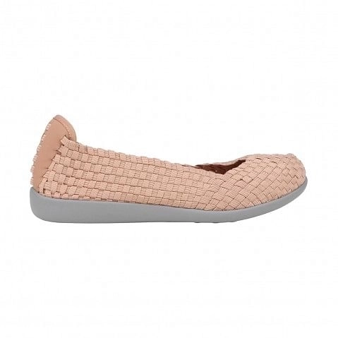 Criss Pink Closed Flats & Ballerinas