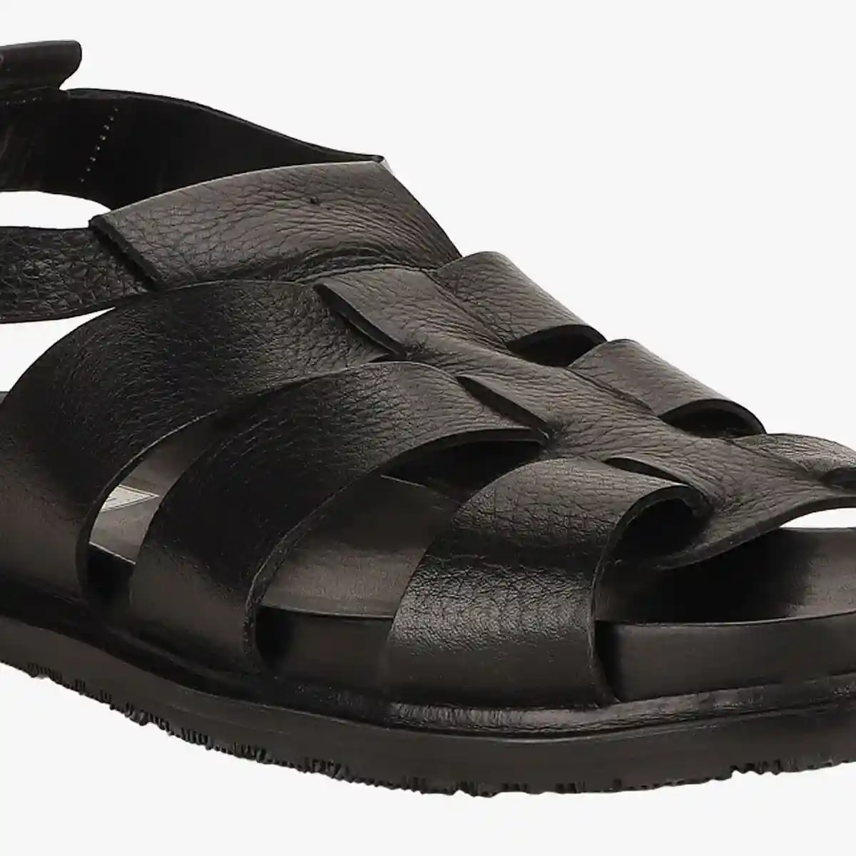 Crossalex Black Sandals & Flip Flops