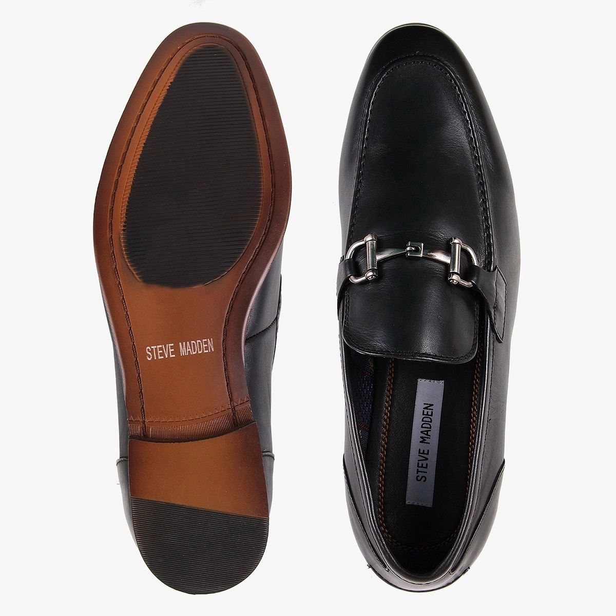 Debinair Black Driver Loafers