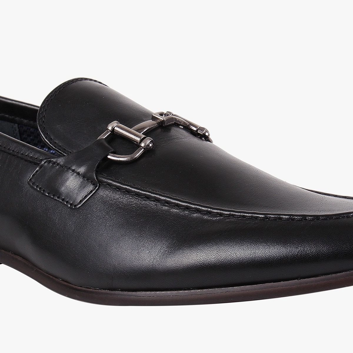 Debinair Black Driver Loafers