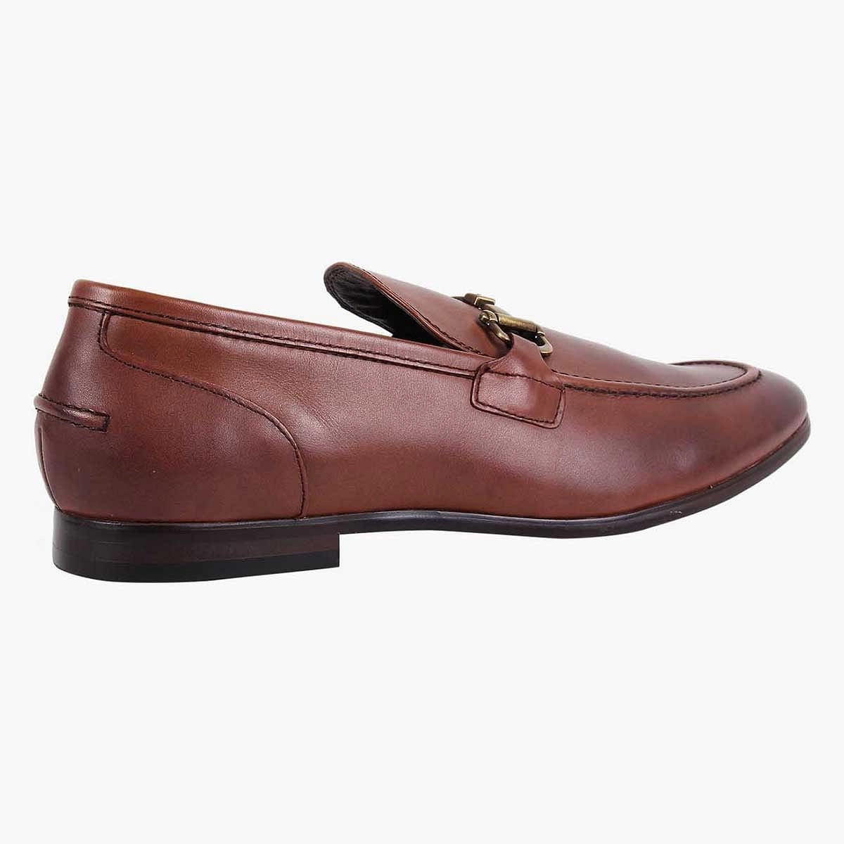 Debinair Brown Driver Loafers