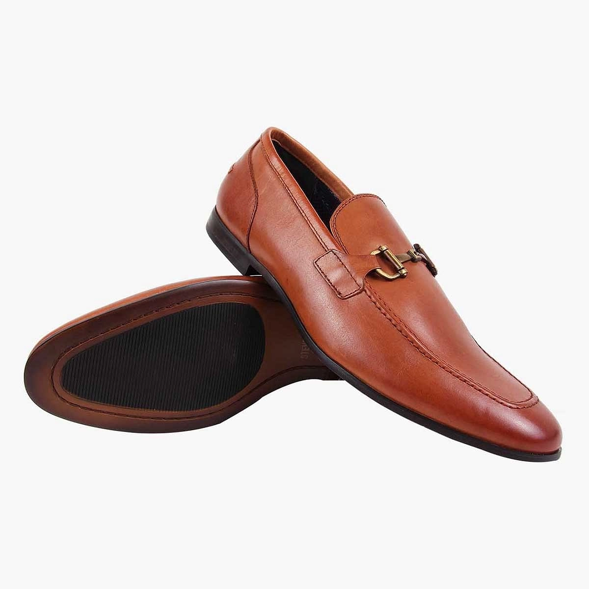 Debinair Red Driver Loafers