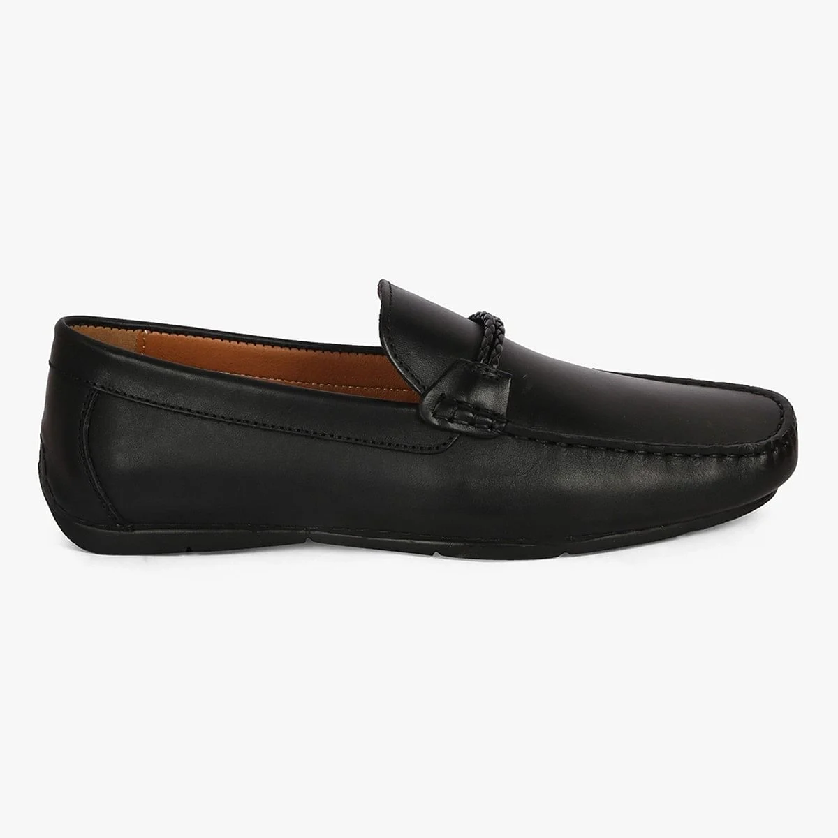 Deek Black Driver Loafers