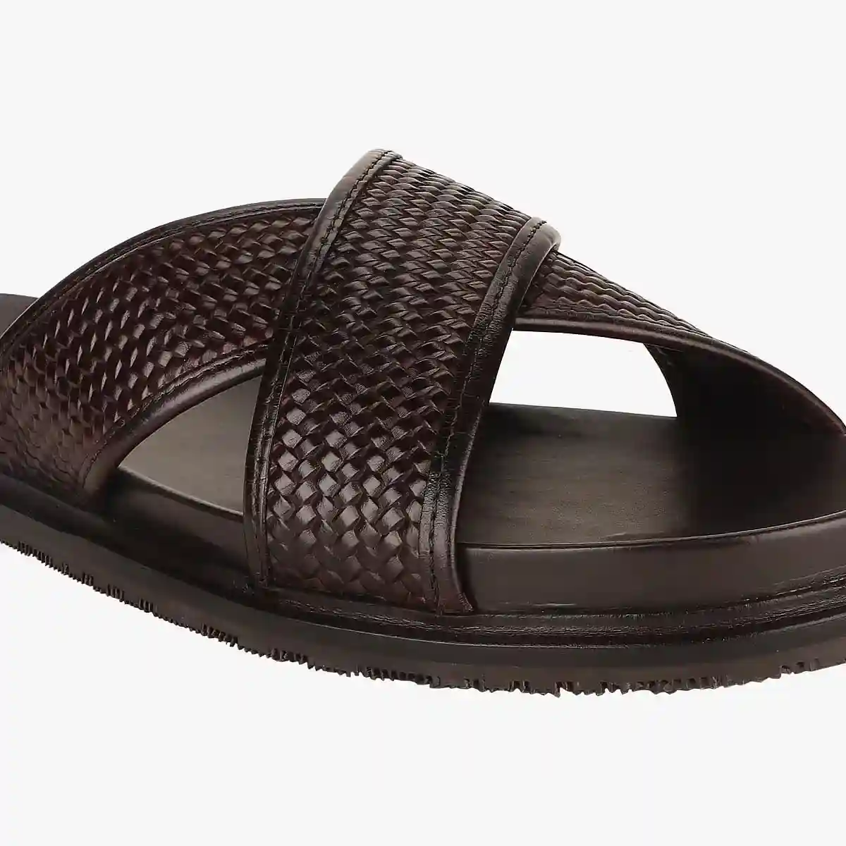 Deltaa Brown Sandals & Flip Flops