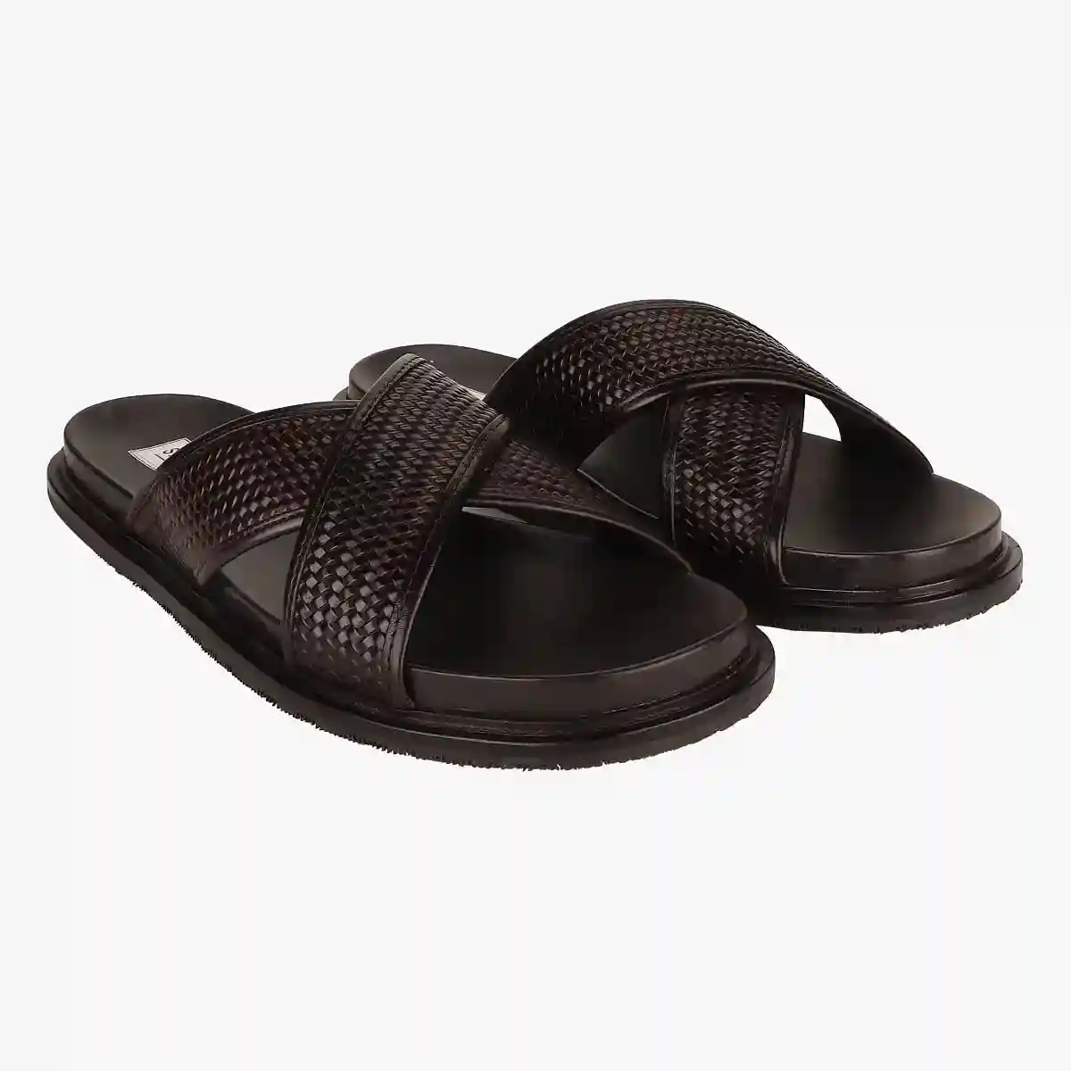 Deltaa Brown Sandals & Flip Flops