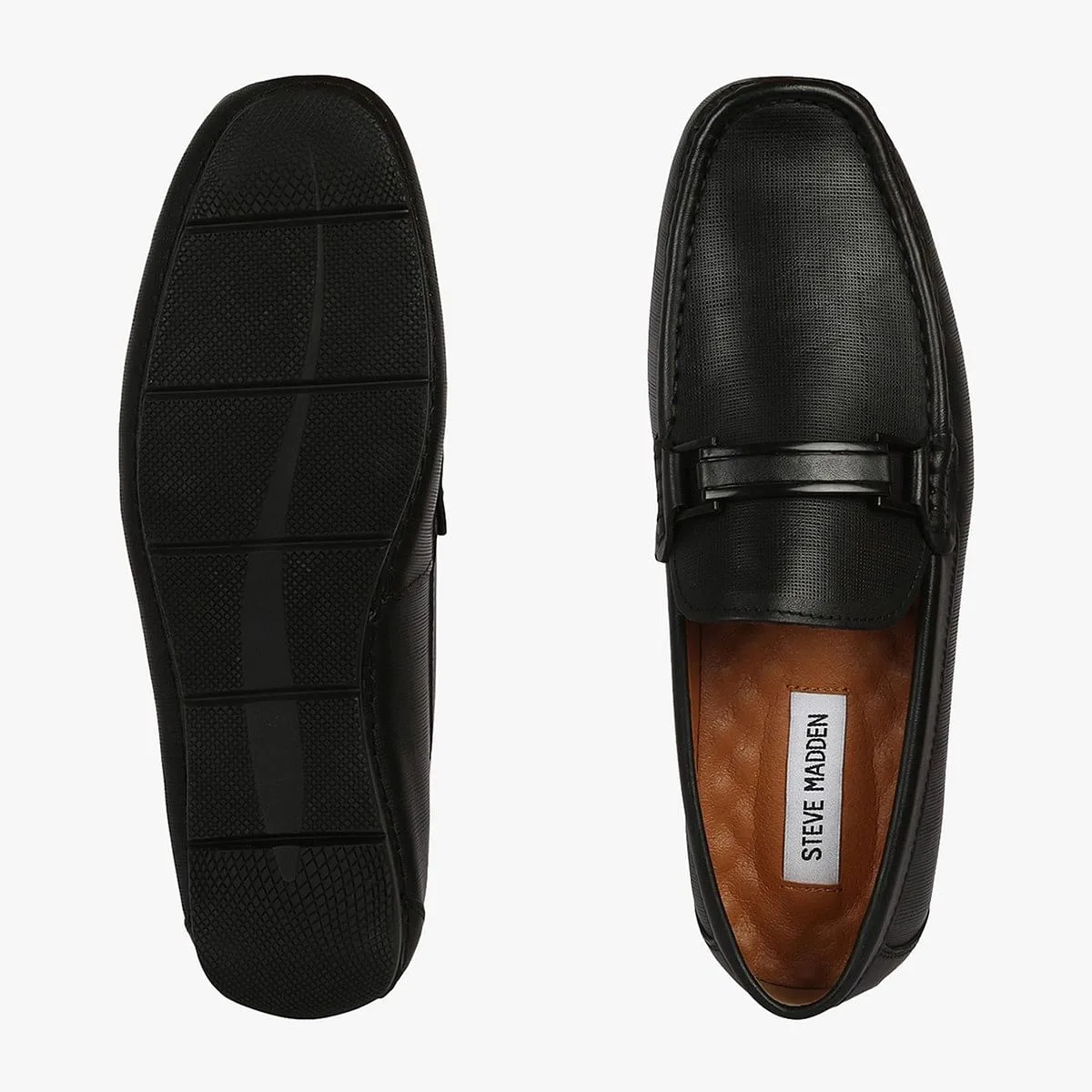 Dezi Black Driver Loafers