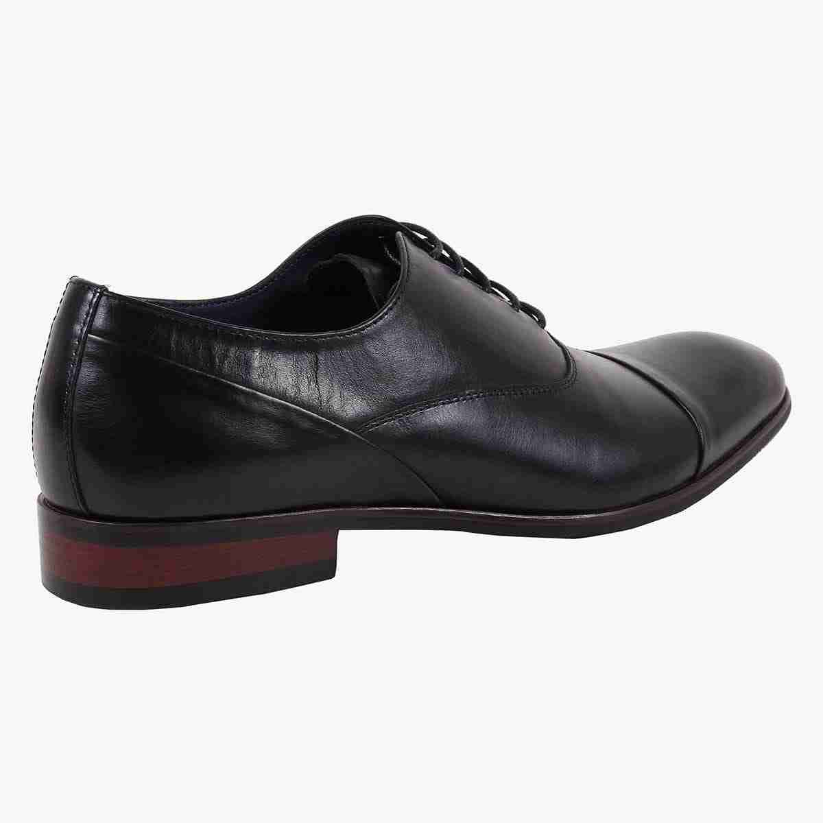Drafted Black Tie-Ups & Dress Loafers