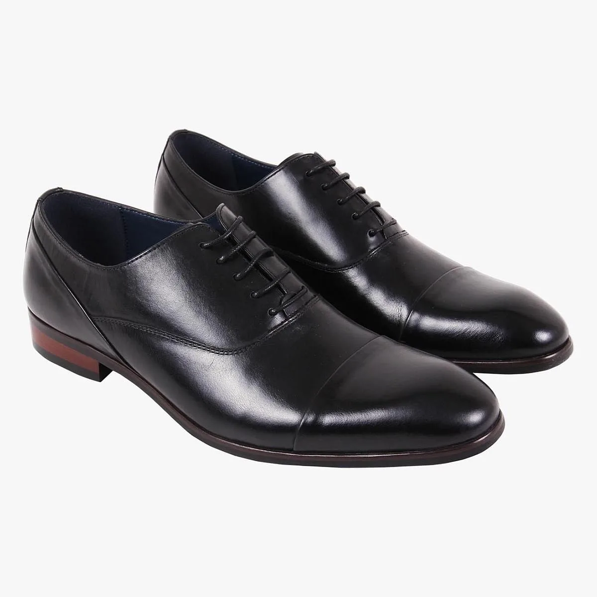 Drafted Black Tie-Ups & Dress Loafers