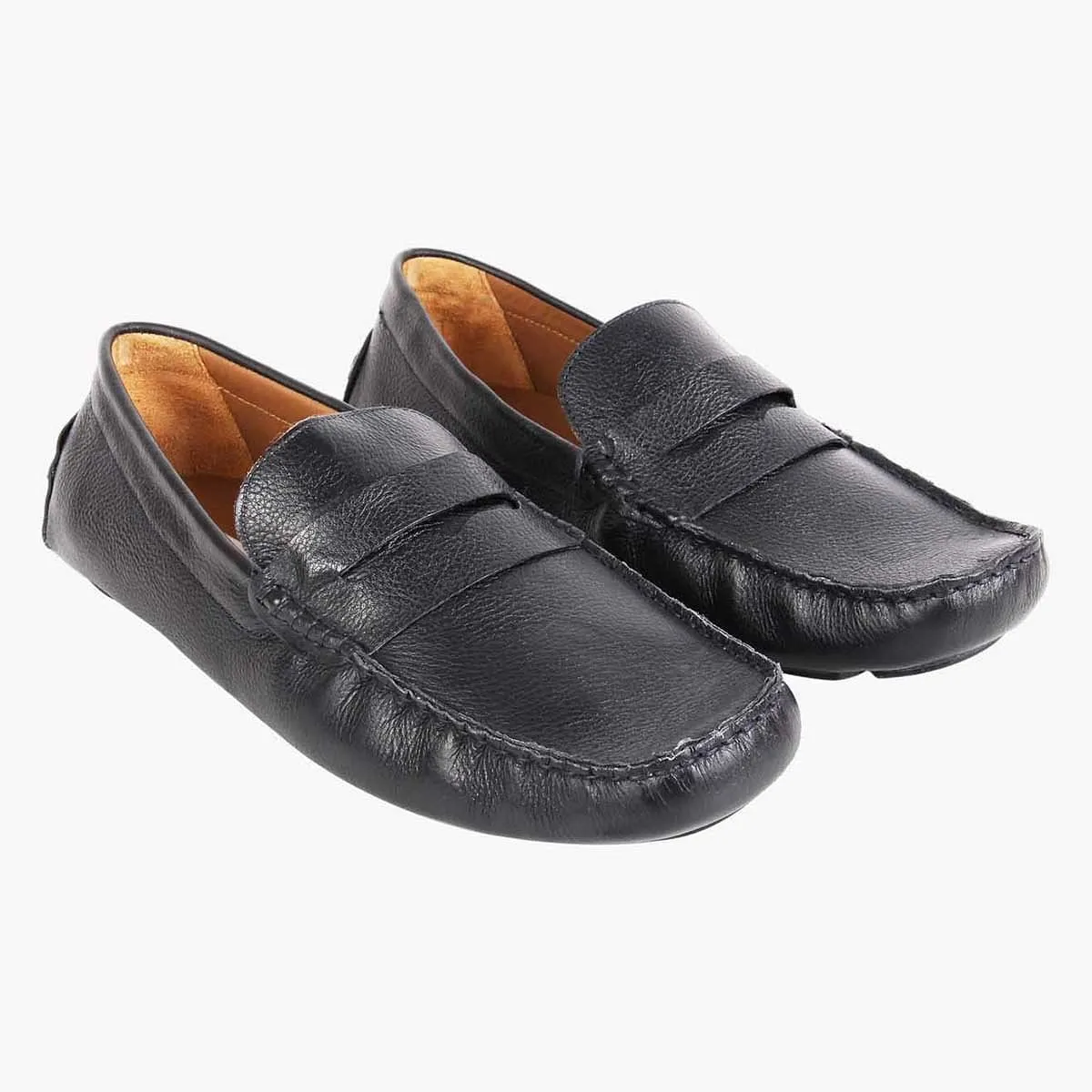 Droom Blue Driver Loafers