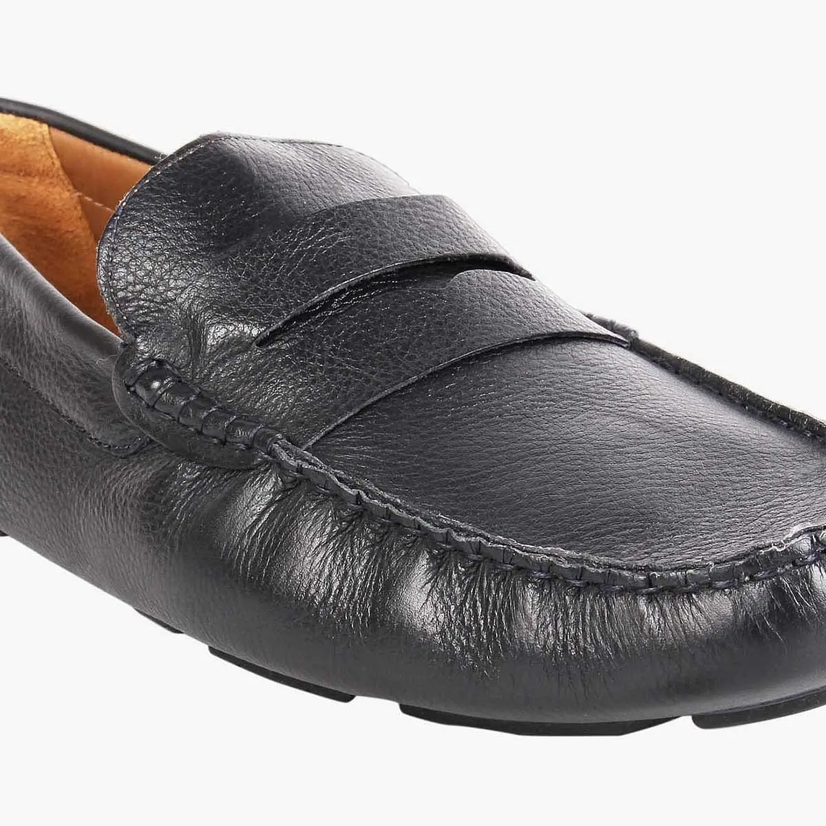 Droom Blue Driver Loafers