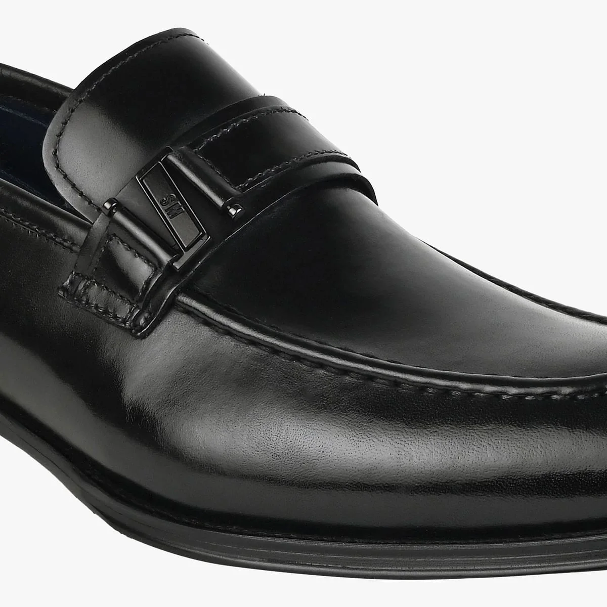 Dulos Black Tie-Ups & Dress Loafers