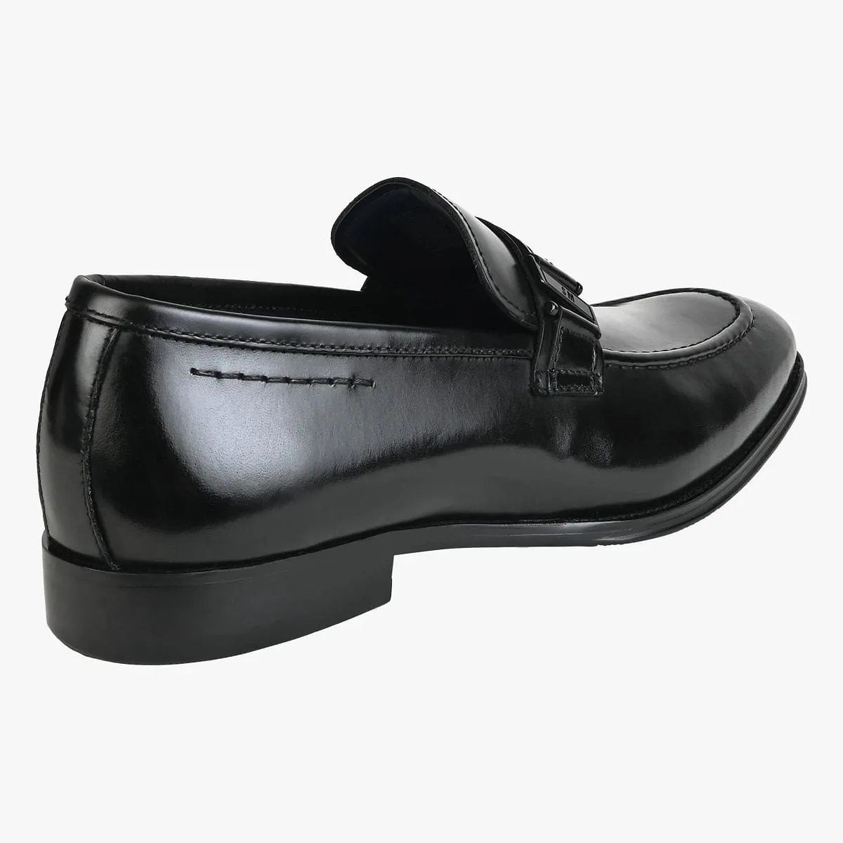 Dulos Black Tie-Ups & Dress Loafers