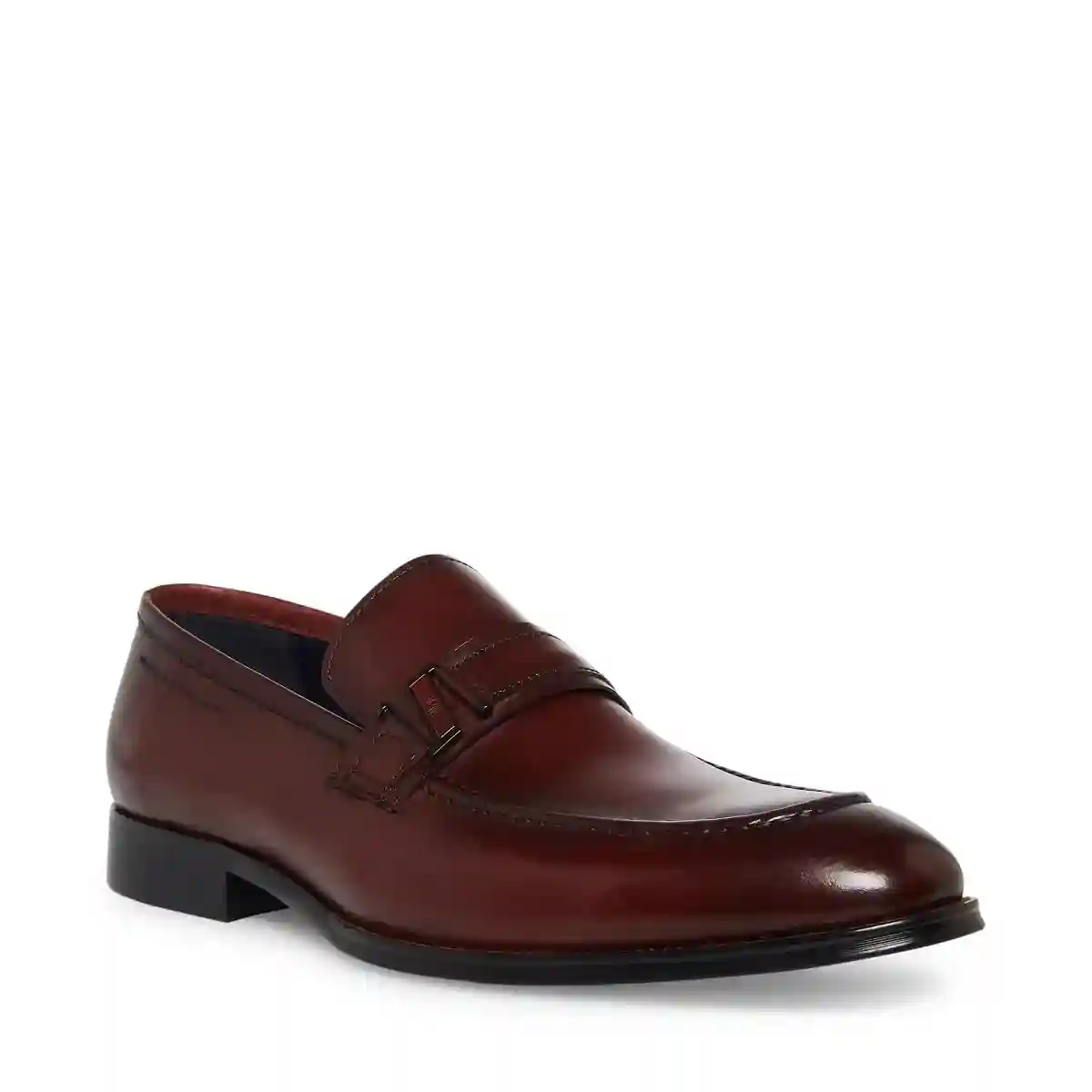 Dulos Red Tie-Ups & Dress Loafers