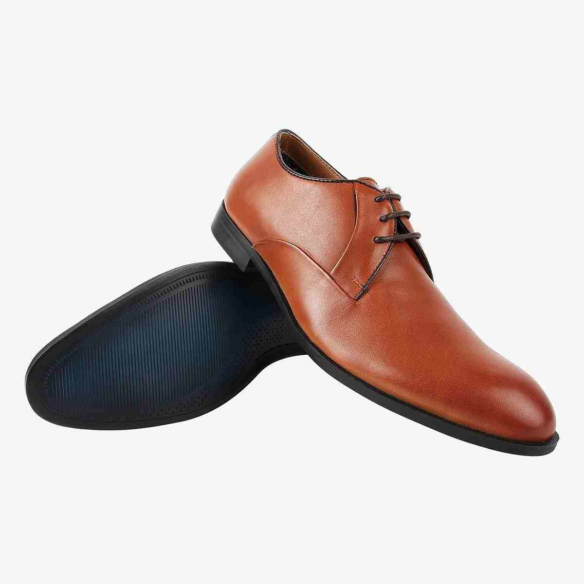 Easton Red Tie-Ups & Dress Loafers