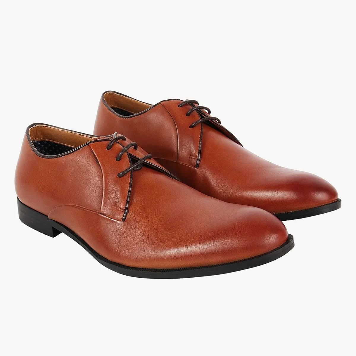 Easton Red Tie-Ups & Dress Loafers