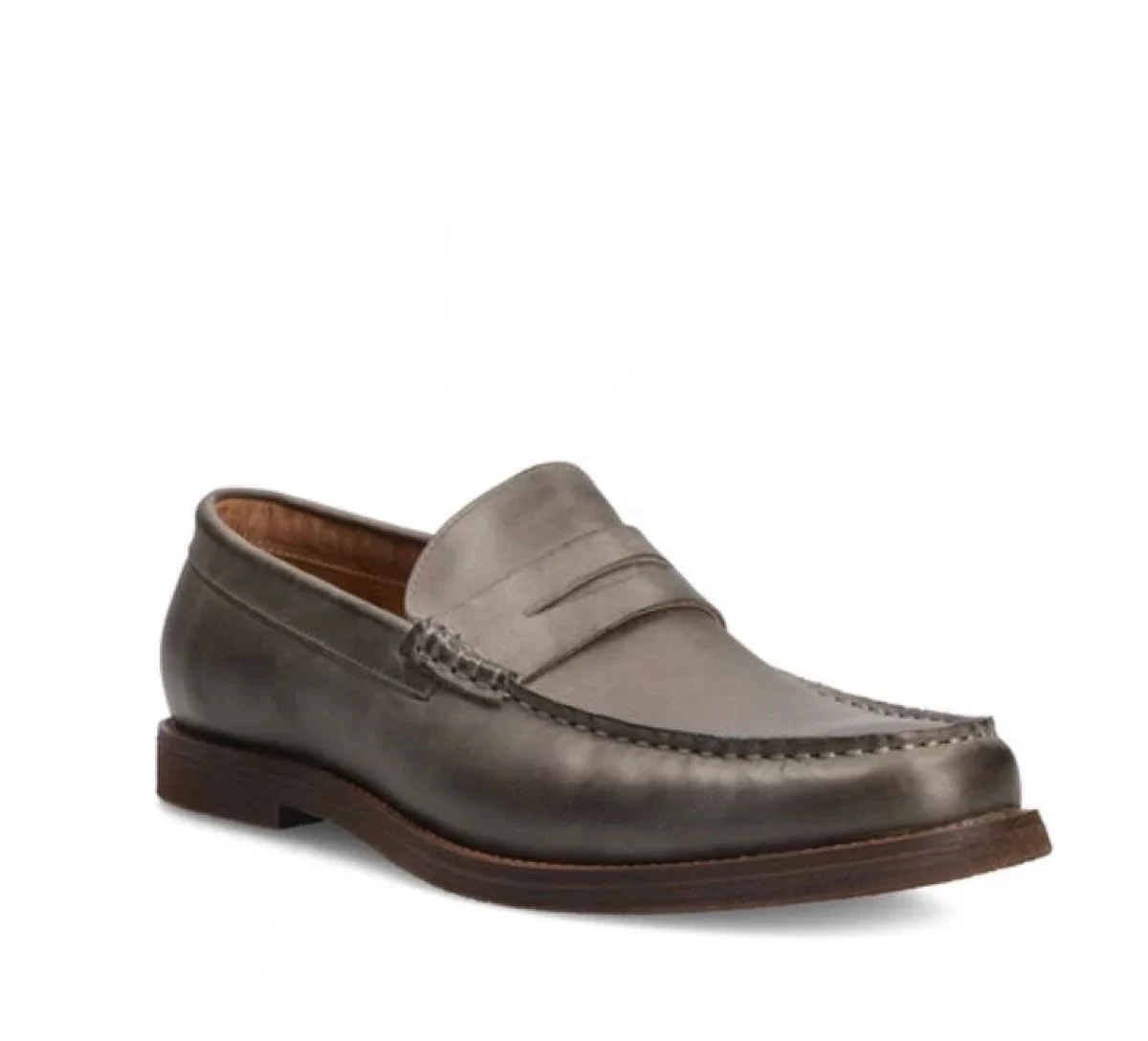 Ebbet Grey Tie-Ups & Dress Loafers
