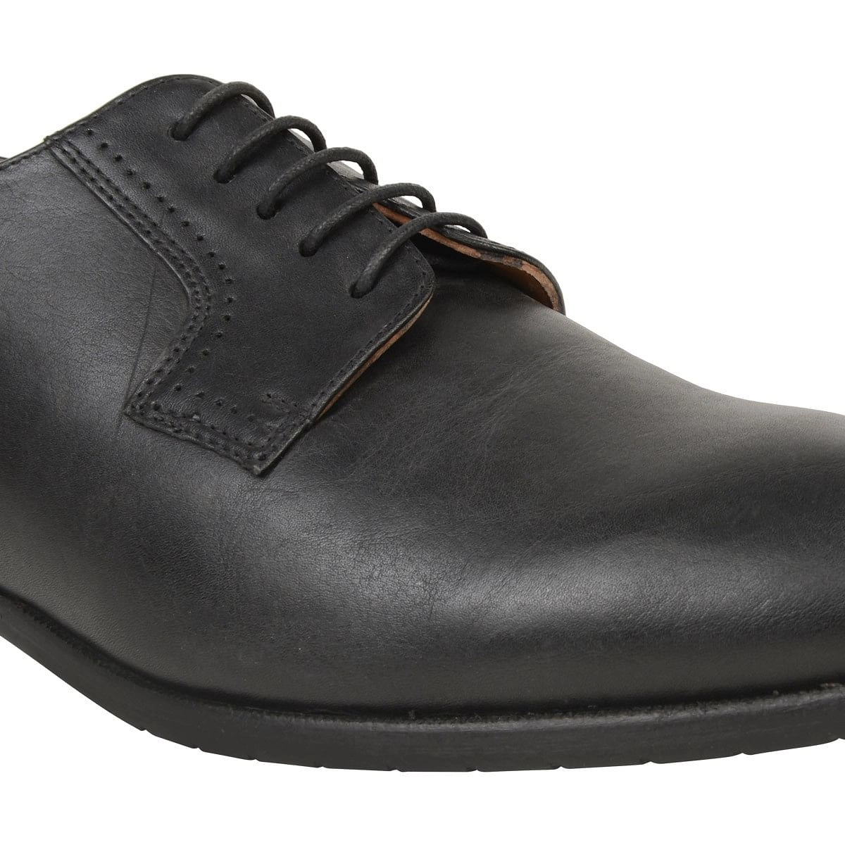 Erik Black Tie-Ups & Dress Loafers