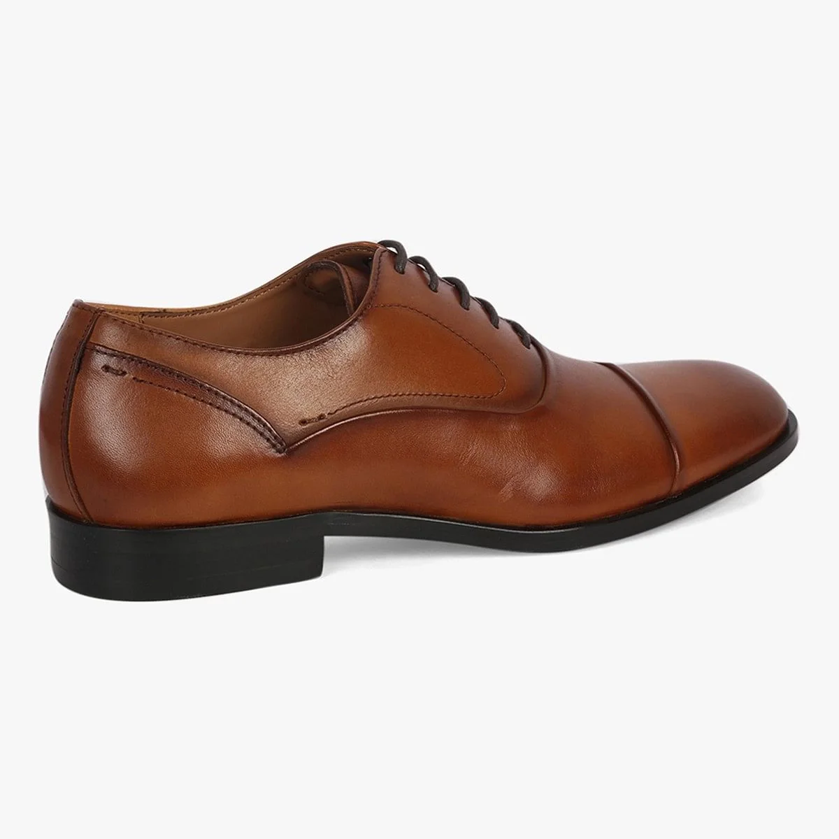 Evans Brown Tie-Ups & Dress Loafers