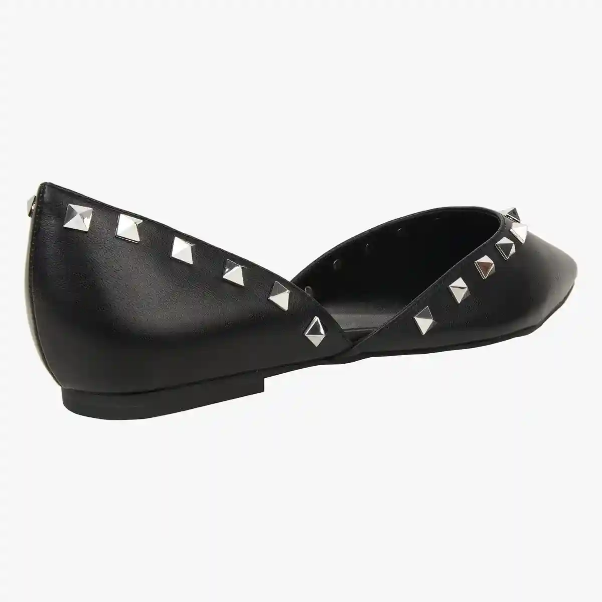 Firenze Black Closed Flats & Ballerinas