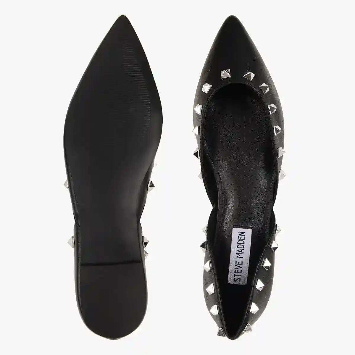 Firenze Black Closed Flats & Ballerinas