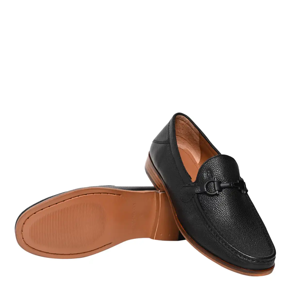 Flynn Black Driver Loafers