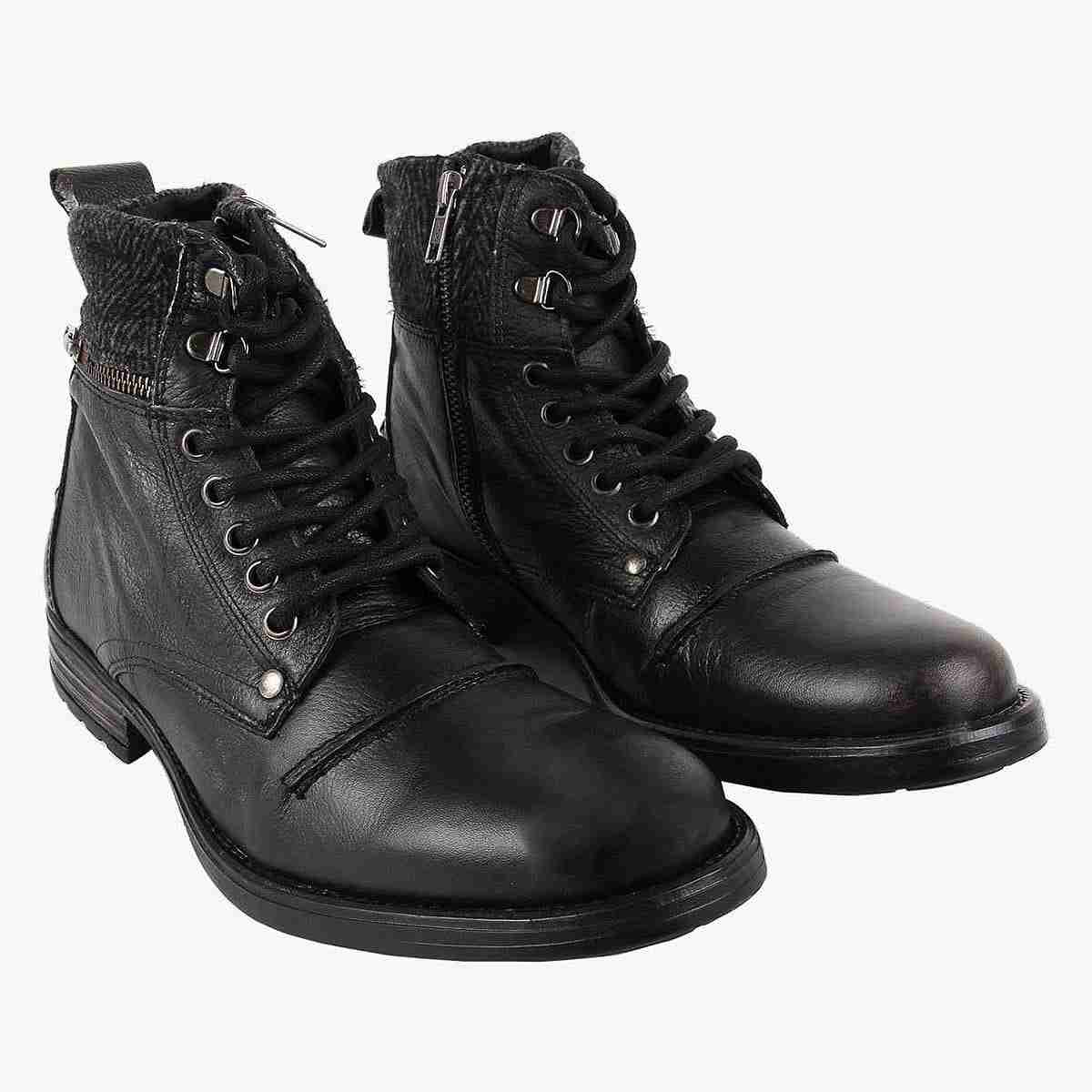Gunner Black Boots