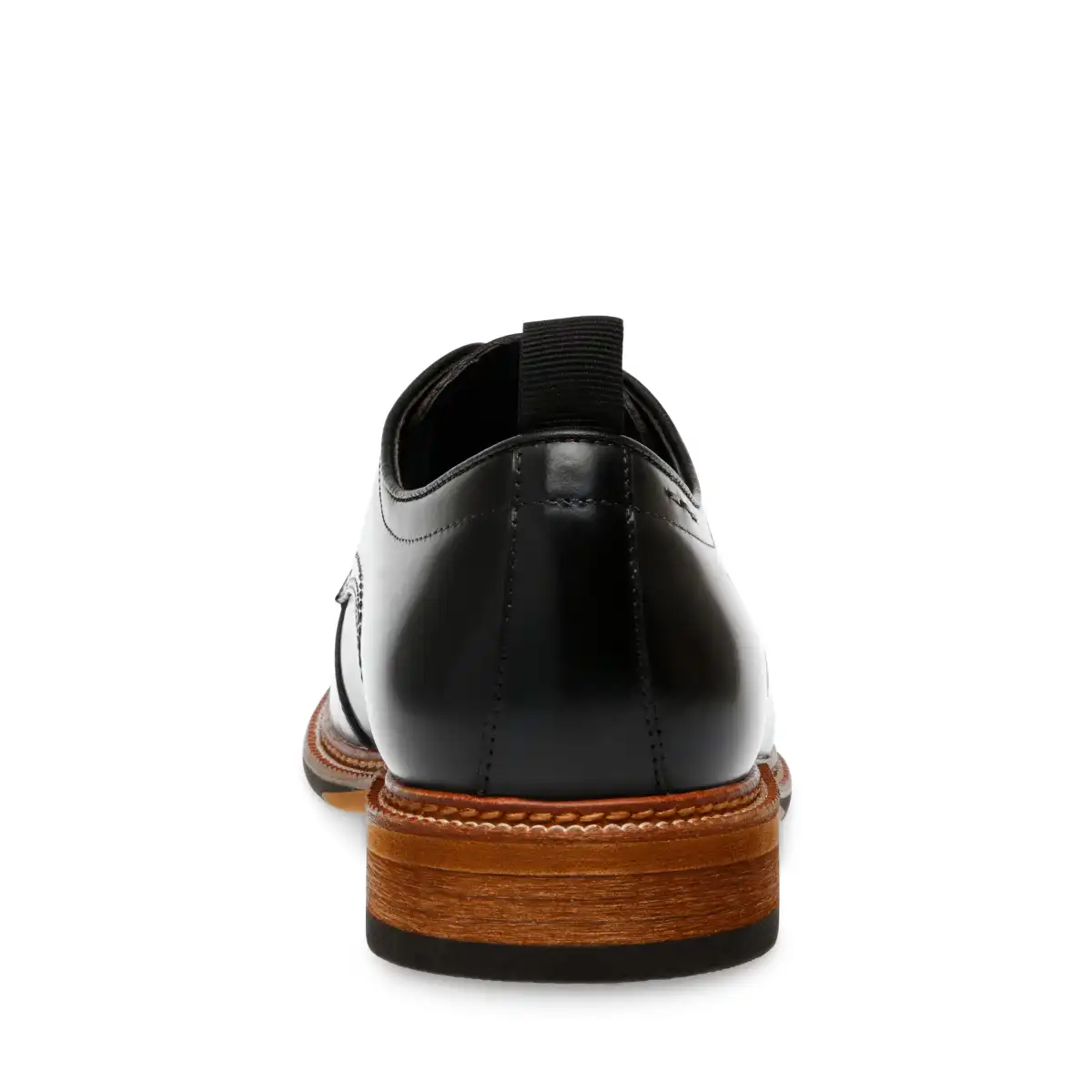 Jabian Black Tie-Ups & Dress Loafers