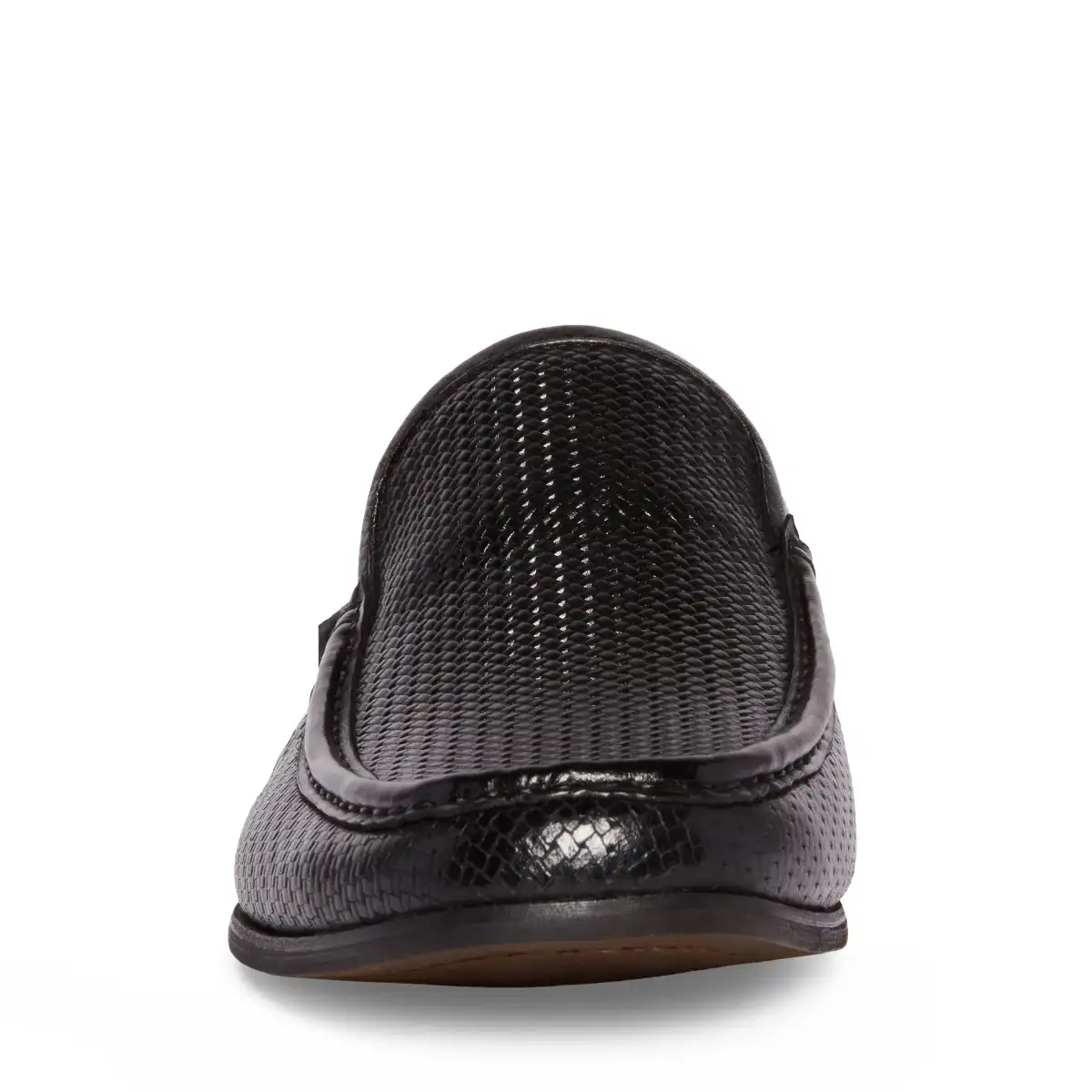 Jabrian Black Tie-Ups & Dress Loafers