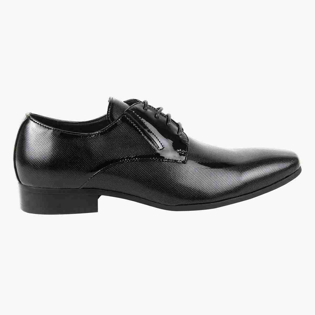 Jaylenn Black Tie-Ups & Dress Loafers