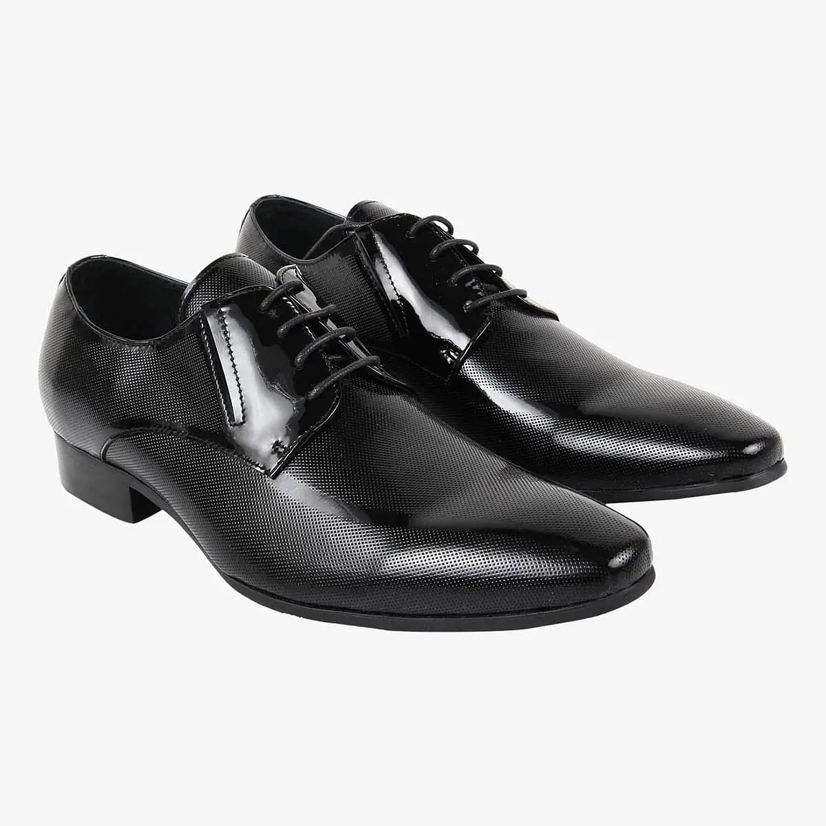 Jaylenn Black Tie-Ups & Dress Loafers