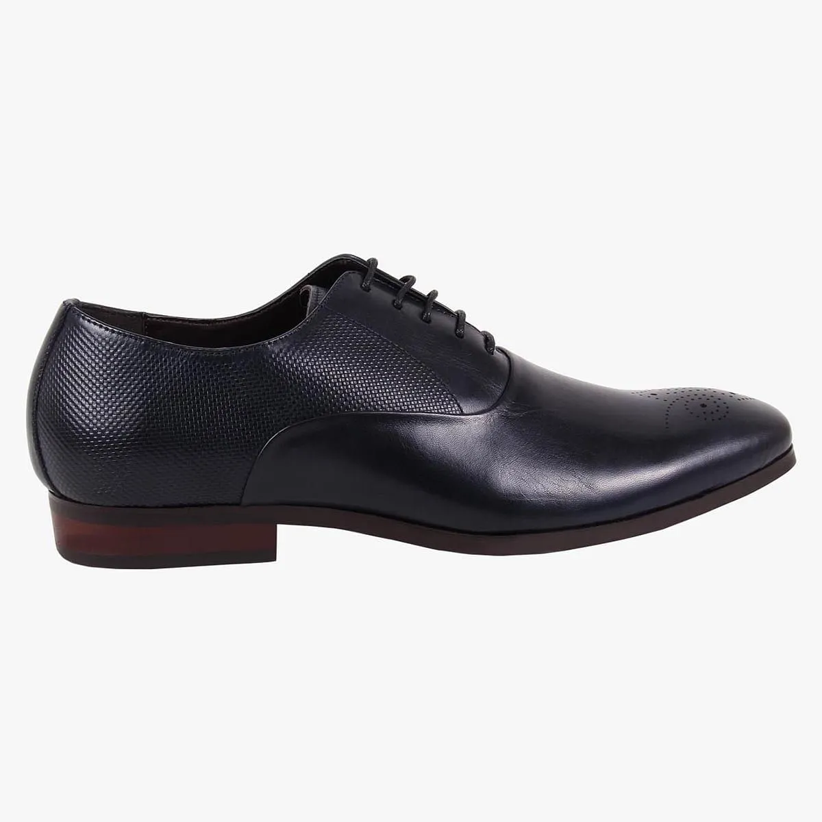 Jercin Blue Tie-Ups & Dress Loafers