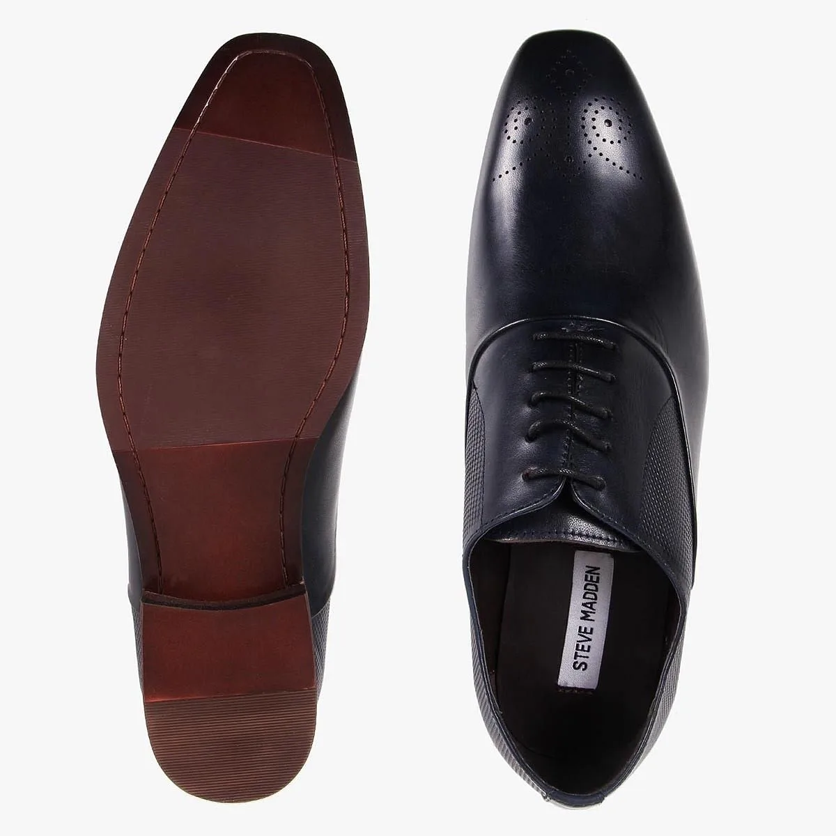 Jercin Blue Tie-Ups & Dress Loafers