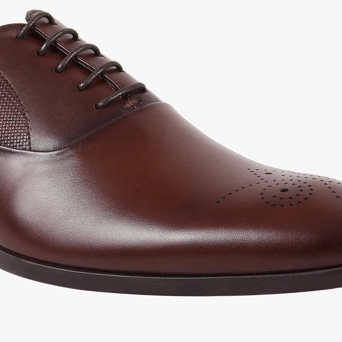Jercin Brown Tie-Ups & Dress Loafers