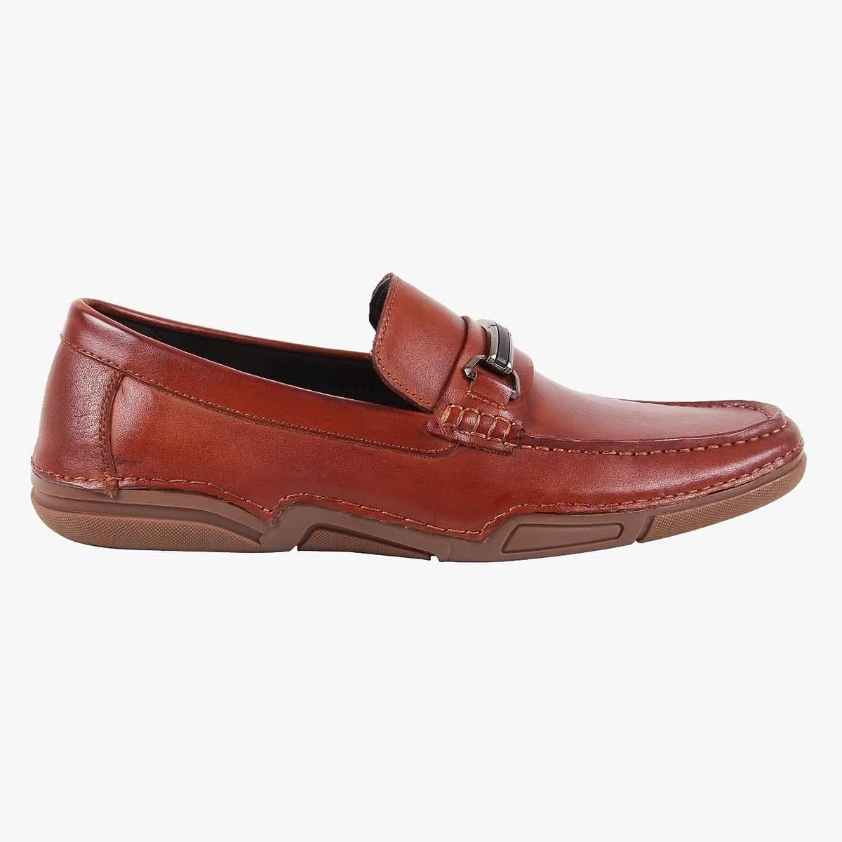 Jinks Brown Driver Loafers