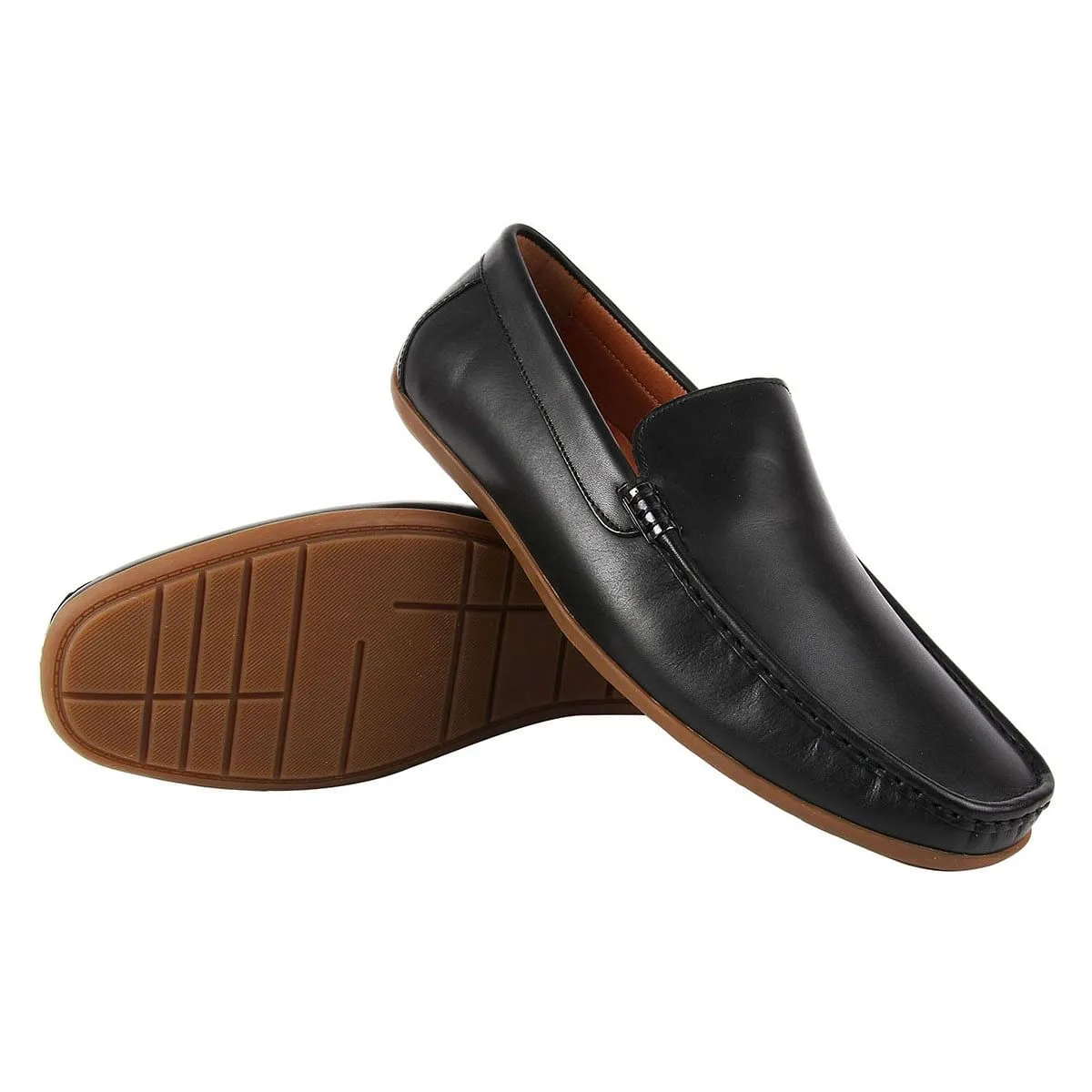 Jives Black Driver Loafers