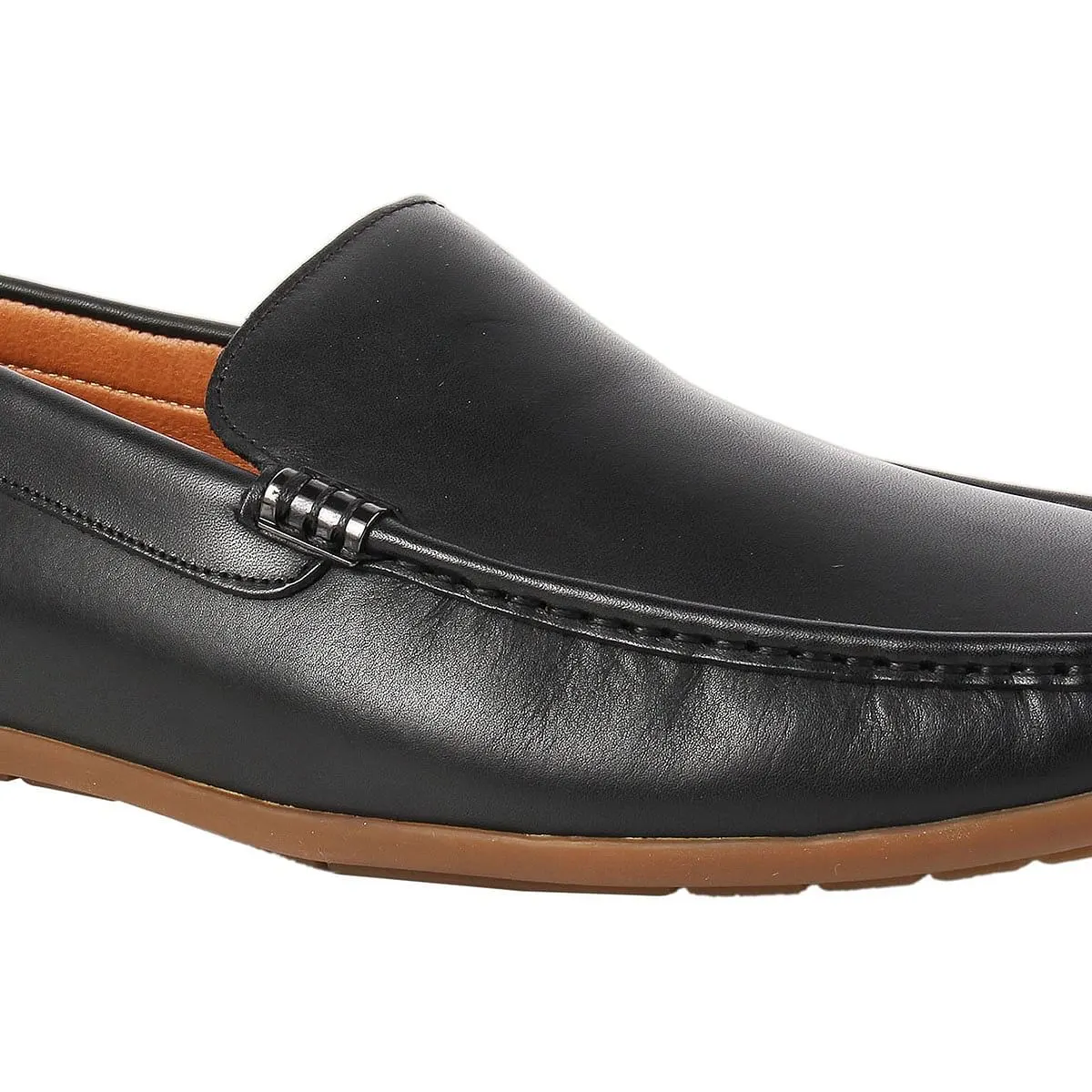Jives Black Driver Loafers