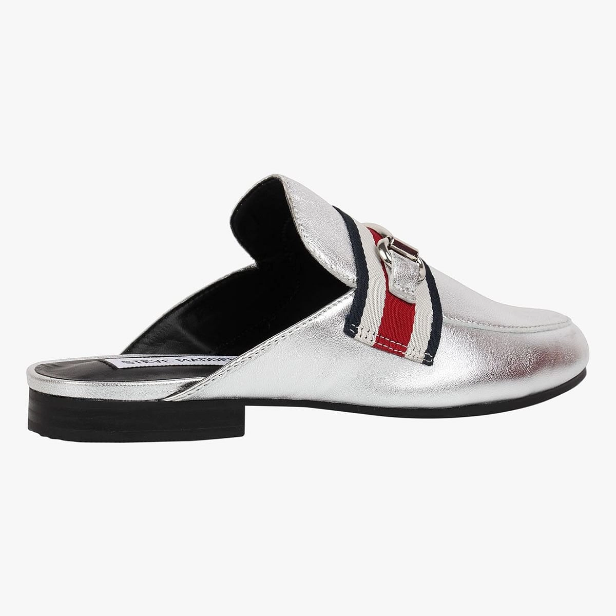 Kace Silver Closed Flats & Ballerinas