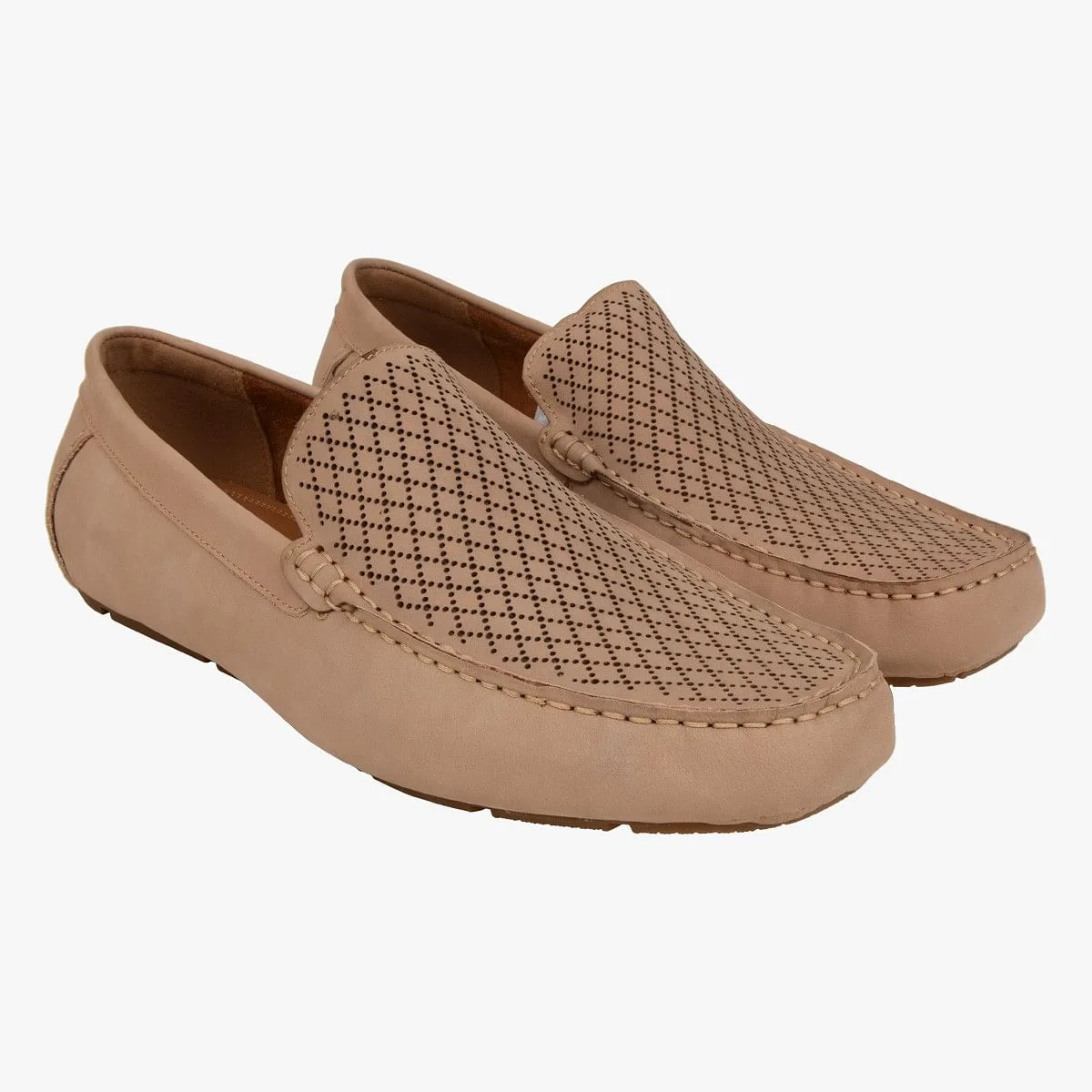 Kacen Brown Driver Loafers
