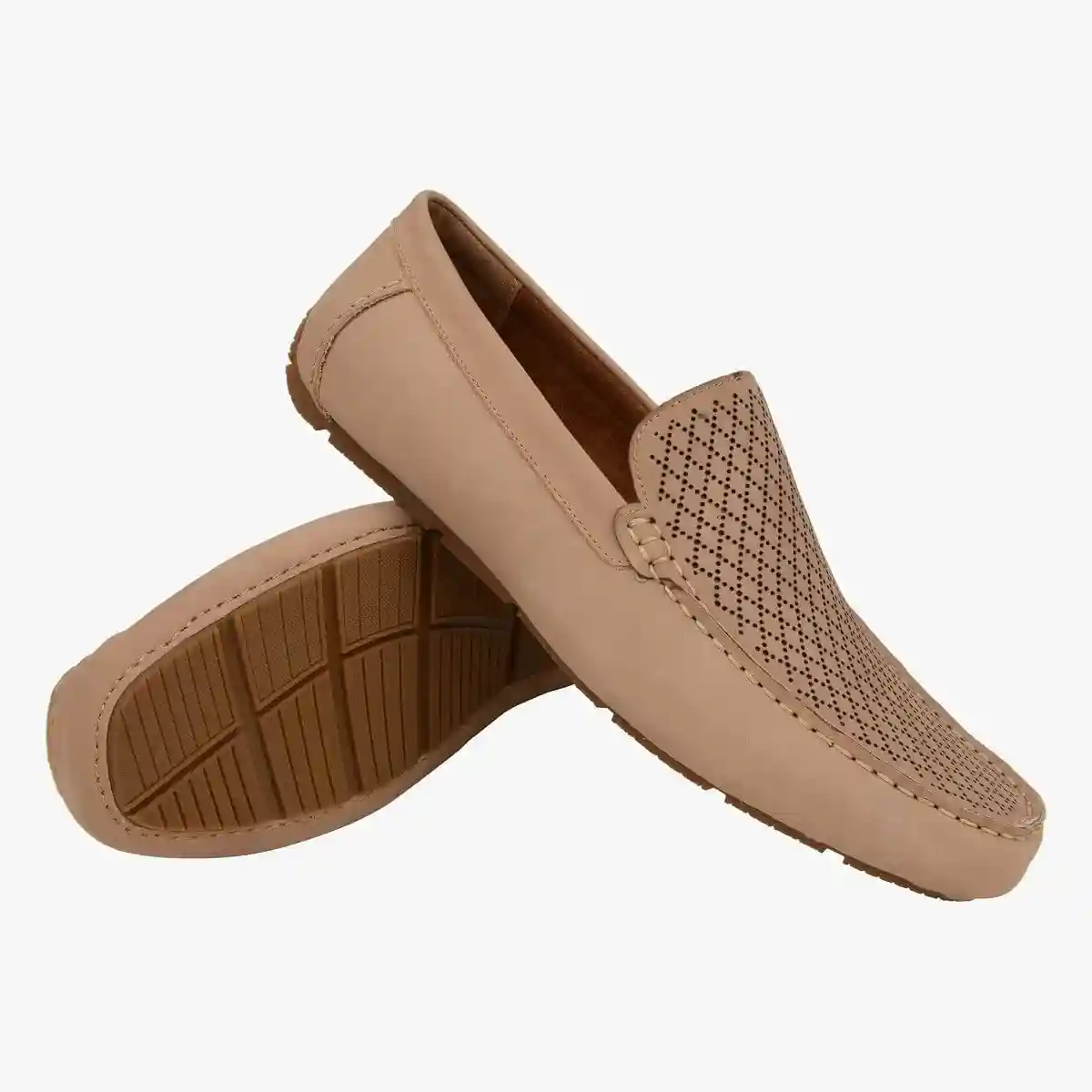 Kacen Brown Driver Loafers