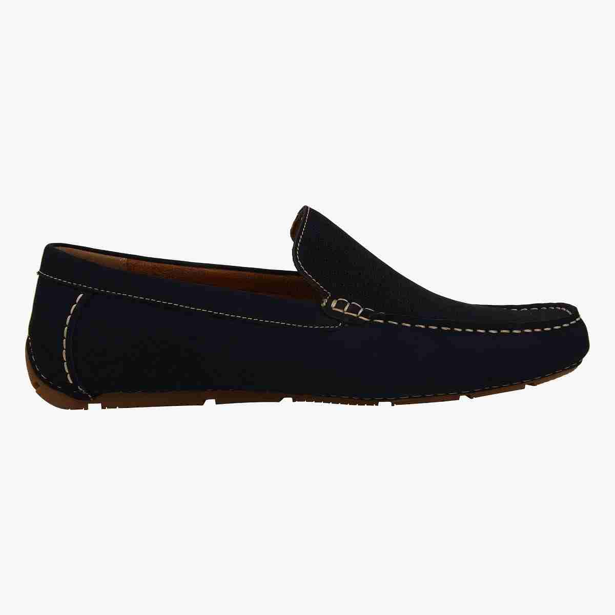 Kacen Blue Driver Loafers